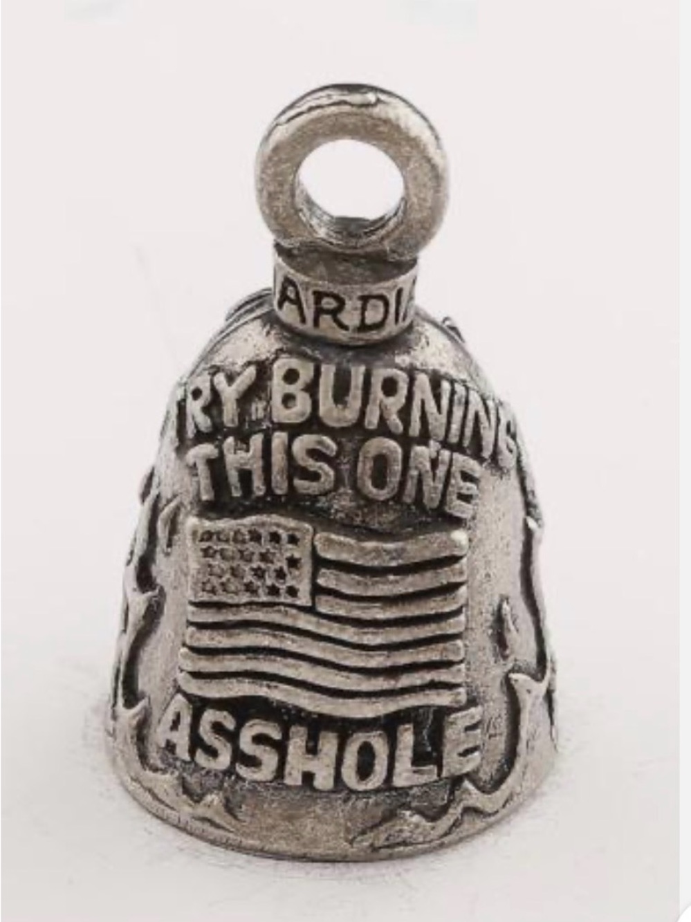 Guardian Bell Try Burning This ONE A**Hole for Harley Davidson Gremlin